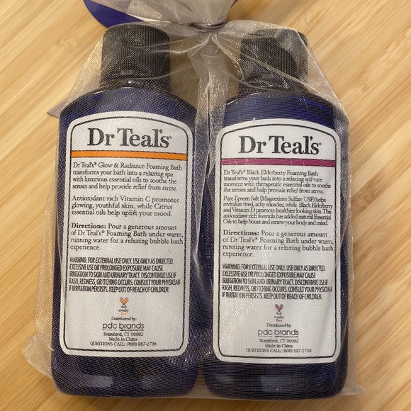 Dr. Teal’s foaming bath gift combo - Picture 2 of 2